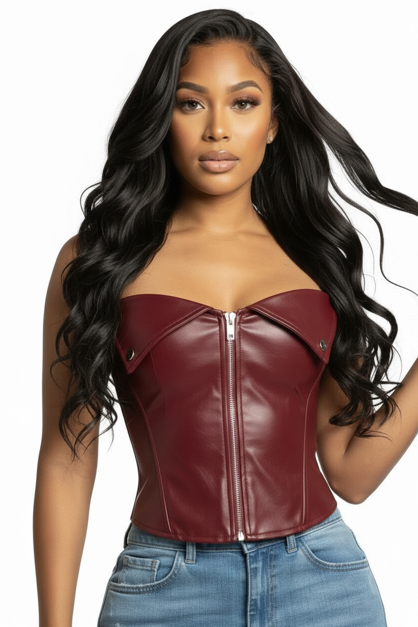 RUNWAY ROUGE CORSET TOP