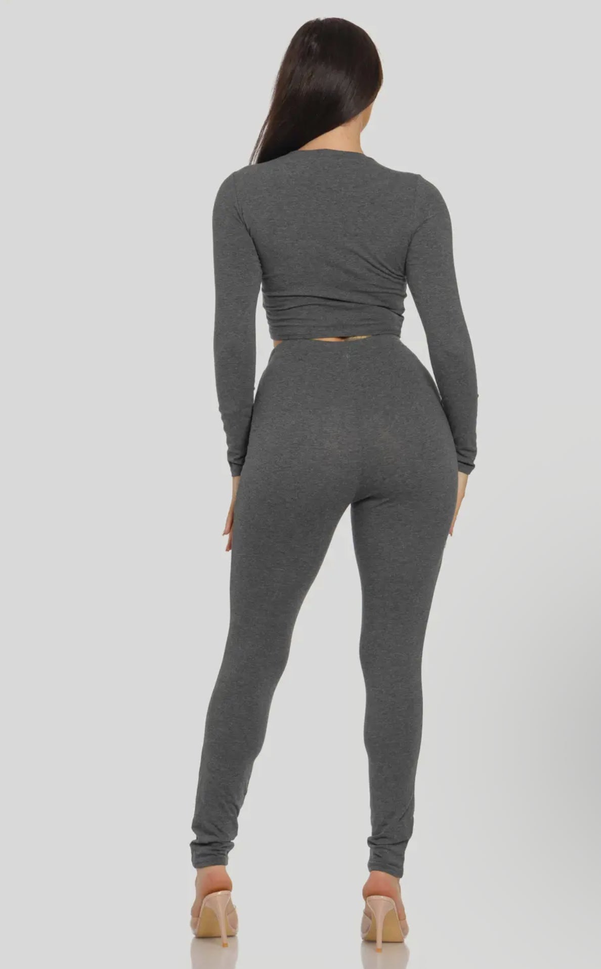 Cut-Out Illusion Leggings Set