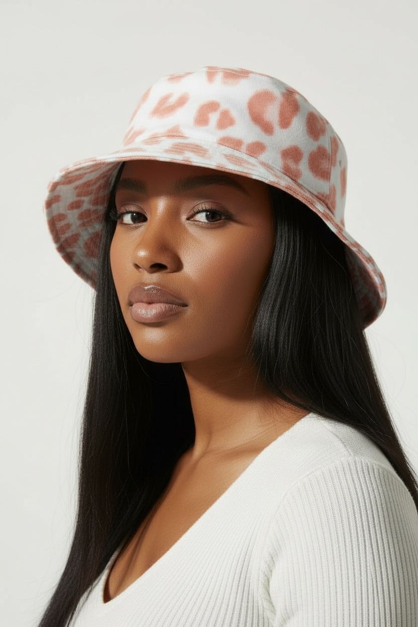 LEOPARD LUXE BUCKET HAT