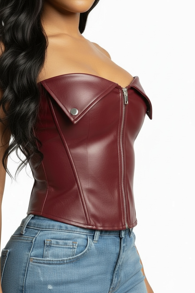 RUNWAY ROUGE CORSET TOP