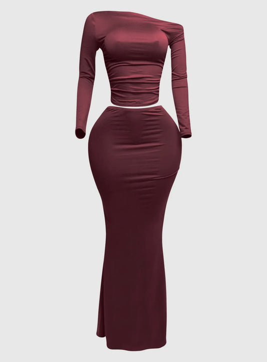 Autumn Muse Two Piece (Plus-Size)