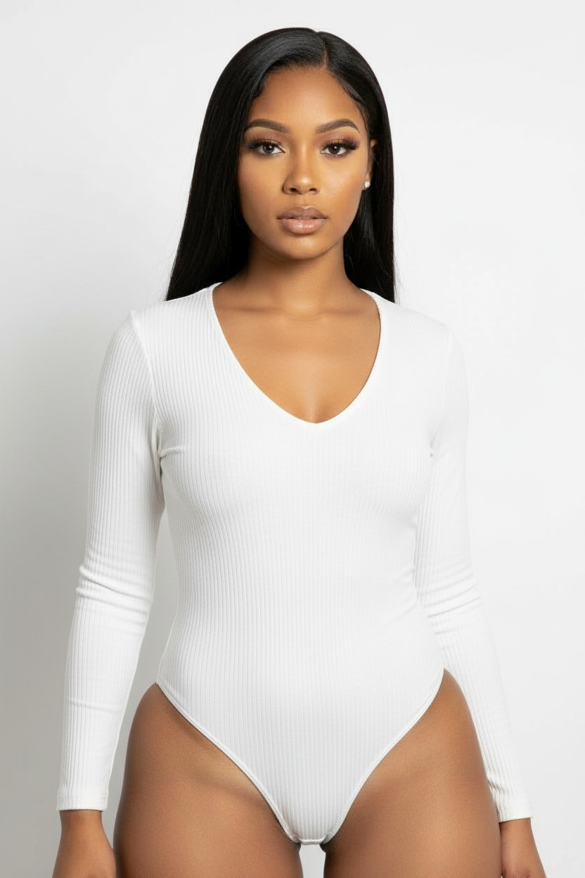CONTOUR MUSE RIBBED BODYSUIT