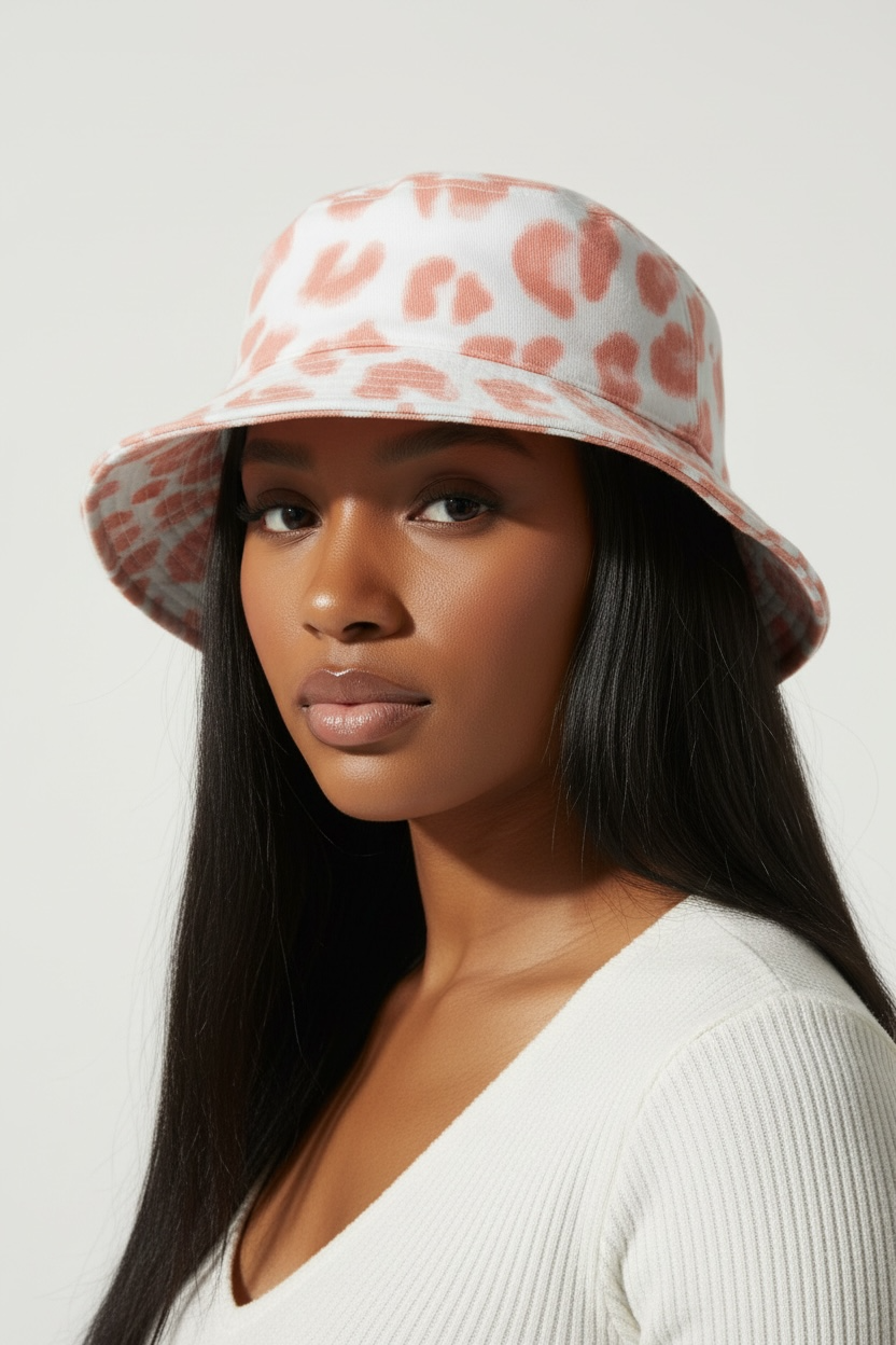 LEOPARD LUXE BUCKET HAT