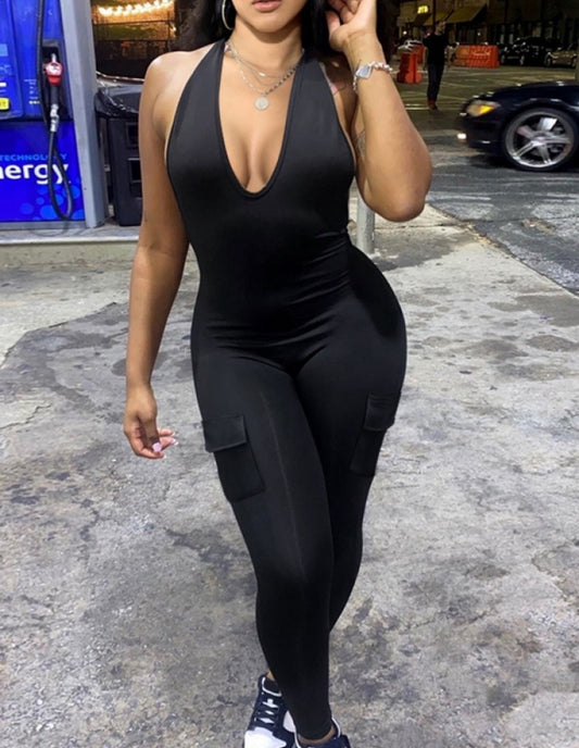 Black Backout Bodysuit