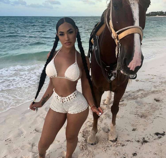Crochet Cowgirl Bathing Suit