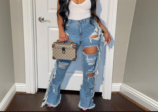 Streetwear Ripped Jeans