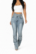 CROSSOVER CURVE JEANS