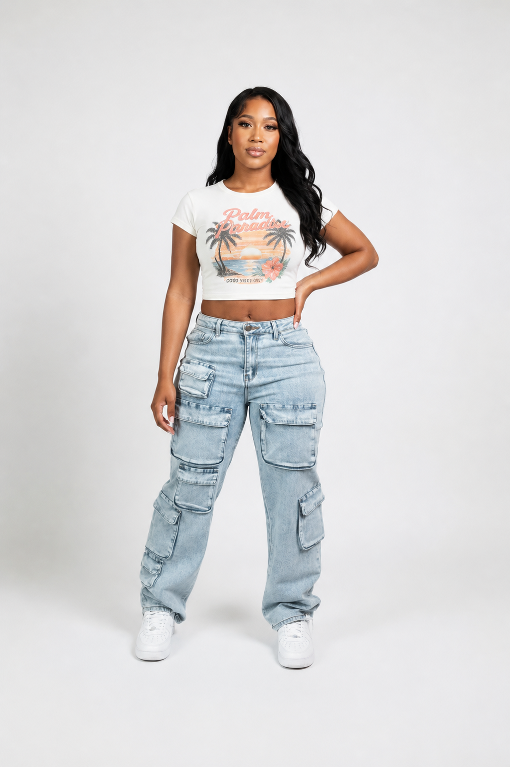 UTILITY CARGO DENIM